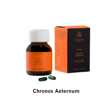 Pack Arturo Alba Cápsulas Chronos Aeternum + DMAE Ursólico