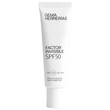 Gema Herrerias - El Factor Invisible SPF 50 – Protector Solar Facial