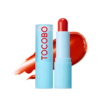TOCOBO-Glass Tinted Lip Balm-3.5g-013 Tangerine Red