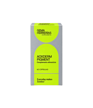 GH AOXDERM PIGMENT – Complemento Alimenticio 60 Cápsulas + pastillero de regalo