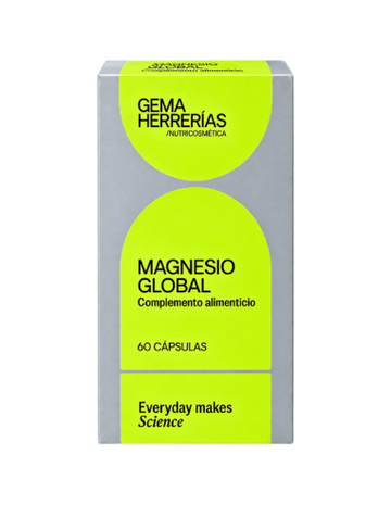 GH MAGNESIO GLOBAL – Complemento Alimenticio 60 Cápsulas + pastillero de regalo