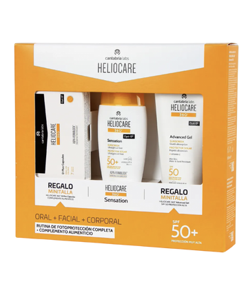 Heliocare Rutina Fotoprotección completa