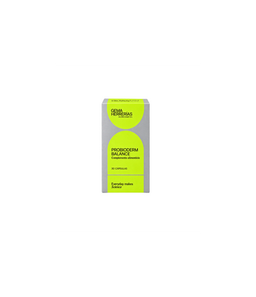 GH PROBIODERM BALANCE – Complemento Alimenticio 30 Cápsulas + pastillero de regalo