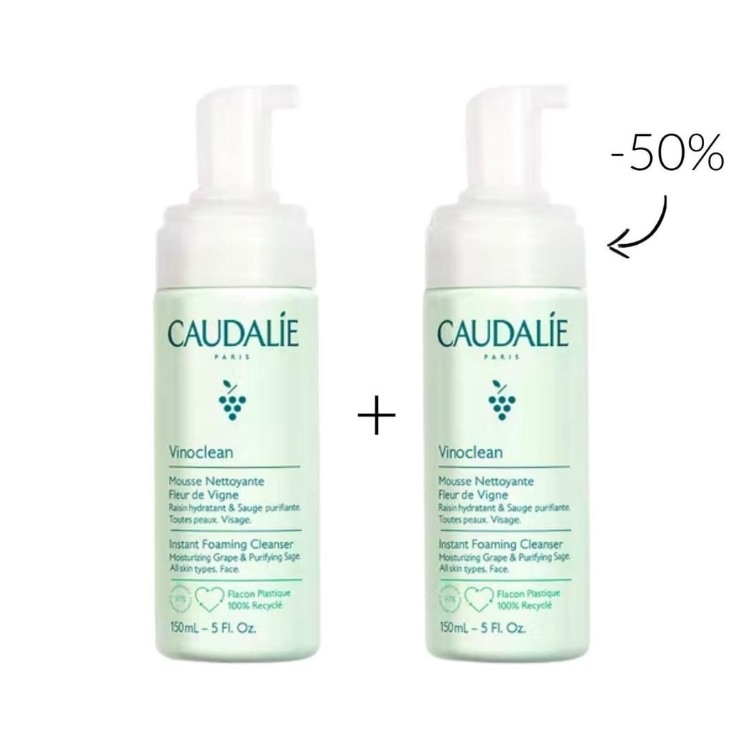 Violán Beauty Caudalie Canarias Envíos Vinoclean Espuma Limpiadora 150ml Duo